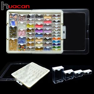 Huacan New Diamond Painting Storage Box Accessories 5d DIY Diamond Embroidery Mosaic Tool 201130
