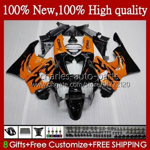 Corpo para Honda CBR 893RR 900RR CBR900 Laranja Preto CBR893 900 893 CC RR 95HC.145 CBR900RR 1994 1995 1996 1997 CBR893RR 94 95 96 97