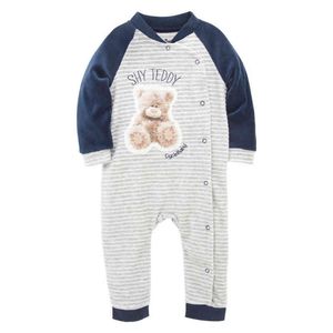 Abbigliamento per bambini Ragazze Baby Pagliaccetti Playsuit Cartoon Wear Pooh Stampa New Born Body tuta Tuta Cotone Sofy Cute pelele bebe G1221