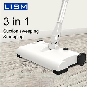3 in 1 Electric Mop Wireless USB Charging Floor-Cleaner Scrubber Brooms Handheld Sweeper Wet and Dry Household Vacuum Cleaner