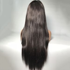 Perucas de cabelo humano Yaki rendas rendas dianteiras dianteiro preço de atacado 10a Qualidade Natural Olhando Virgem Brasileiro Perucas do Cabelo Brasileiro