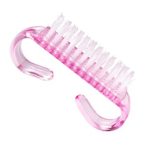 Manicure Pedicure Tools Nail brushes horn brush cleaning dust stive removal nails accessories 68mm x35mm size 500 pcs a lot