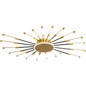 Novas luminárias de teto criativas, modernas, aconchegantes, românticas, apartamento, sala, quarto, fogos de artifício, luminária de teto, art déco nórdico, luminárias