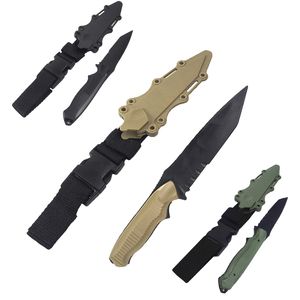 Outdoor Tactical Training Dummy Knife Plastic Model US Army Airsoft Paintball Field Cosplay NO16-102