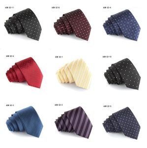 ingrosso Hooyi-Cravatte del collo Hooyi striped slim per uomo fashion dot cravatta1