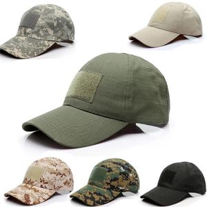 Berretto da baseball regolabile per bici Bicicletta tattica estiva Cappello per protezione solare Ciclismo Camouflage Militare Esercito Camo Caps Maschere