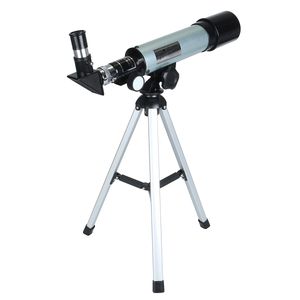 Freeshipping 360x50mm Teleskop Astronomiczny Camping Monokularny Z Przenośnym Tripod Space Spotting Zakres monokularowy Teleskop dla początkujących