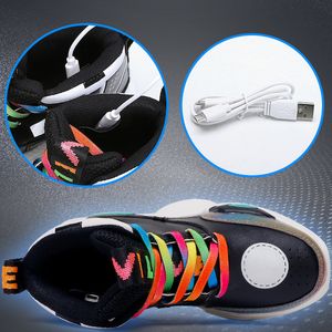 Scarpe luminose per bambini Scarpe da ginnastica per bambini per ragazzi Ragazze Scarpe da ginnastica luminose Luminose per bambini Krasovki con pantofole a LED retroilluminate LJ200907