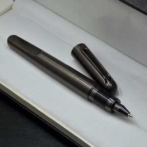 Top Luxury Magnetic pen Limited edition M series Gray and Silver Metal Rollerball pen Stationery Writing office supplies As Birthday Gift