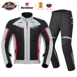 Abbigliamento moto HEROBIKER Giacca da uomo Impermeabile Moto 4 stagioni Motocicletta con rivestimento interno1