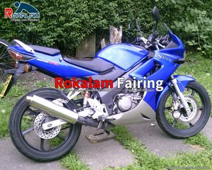 Feedings de motocicletas para Honda CBR125R 02 03 04 05 06 Blue CBR 125R 2002 2003 2004 2005 2006 BodyPart Fairing Motocicleta Kit