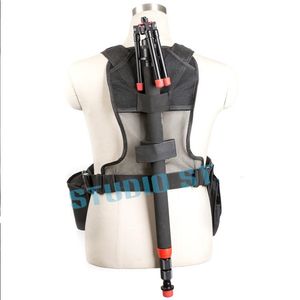 Freeshipping Carrier III Triple Camera Carrier Photographer Vest with Triple Side Holster Strap for Canon Nikon DSLR Camera