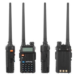 US Walkie Walkie Talkie Pofung P8UV 5W 1800MAH GMRS Dual Power Tube Charge Charge Détachable Antenne Adulte Analogie Walkie-Talkie