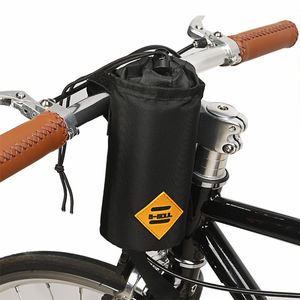 Bolsa de haste para guidão de bicicleta Armazenamento de lanches Garrafa de água Bikepacking Bolsa de bicicleta de turismo Bolsa isolada de transporte