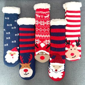 Julstrumpor dekor Julgran Ornament Party Decorations Santa Christmas Stocking Candy Socks Bags Xmas Presenter Bag 60 par