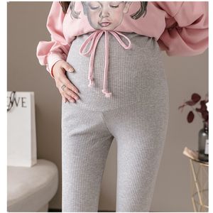 Hohe Taille Mutterschaft Leggings Verstellbare Schwangere Schwangerschaft Schwangerschaft Kleidung Hosen Ropa Mujer Embarazada Premama ENCEINTE LJ201119