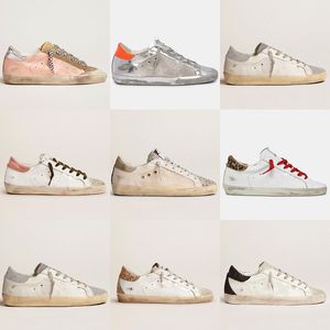 New Releases Sneakers Women Casual Shoes Classic White Do-old Sequin Dirty Designer Superstar Man shoe