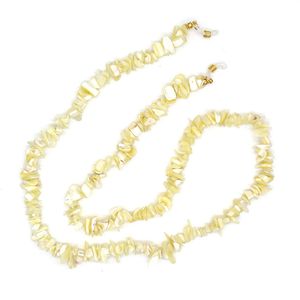 Natural Pearl Shell Spectacle Chain Sunglasses Accessories Hanging Neck Fashion Eyeglasses Link Eyewear Rope 12pcs/lot Wholesale