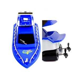 RC Speedboat Super Mini Electric Remote Control High Speed ​​Boat 4Ch 20M Distance Ship RC Boat Game Barn Barn födelsedagspresent