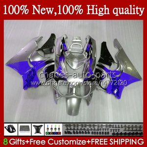 Body For HONDA CBR900 CBR893 CBR 900 893 RR 94 95 1996 1997 95HC.125 blue silvery CBR 893RR 900RR CBR900RR CBR893RR 1994 1995 96 97 Fairing