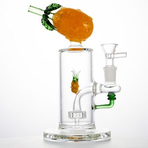 Joint Recycler Percs Smoking Pipe With Bowl Dab Oil Hookahs Showerhead Perc Fruits