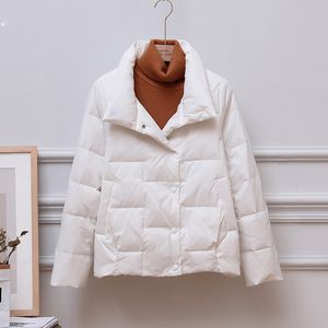 Spring and Autumn Down Jacket Women's Jackets Stand-Up Collar Coat for Women Light Outerwear Female Korean Down Tops