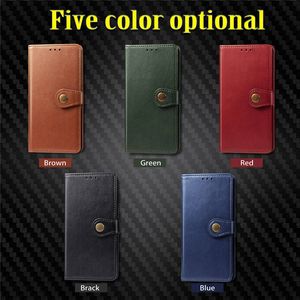 Retro Flip Cover Card ID Slot Holder Leather Wallet Case for Samsung S10 S20 S21 S22 A12 A32 A52 A72 A13 A23 A33 A53 A73 5G