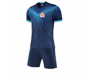 Vicenza Calcio Spa Kids Tracksuits Leisure Jersey Vuxen Kort ärmdräkt Set Set Men's Jersey Outdoor Leisure Running Sportswear