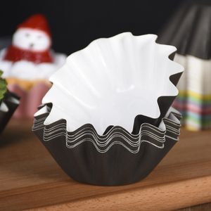 Muffin Cupcake Kağıt Bardak Kek Formları Formlar Cupcake Liner Pişirme Muffin Kutu Kılıf Partisi Tepsi Kek Kalıp Dekorasyon Araçları YQ02848