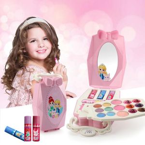 Baby Make-up Spielzeug Mädchen Pretend Play Safe Ungiftiges Make-up Kit Schönheit Spielzeug Kosmetik Spiele Beste Geschenke für Kinder Mädchen LJ201009
