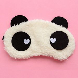 Cotton Panda Goggles Sleep Mask Shading Moisture Cartoon Eye goggles Migliora la qualità del sonno Occhi umidi