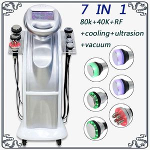 2020 80K Weight Loss Removal Cellulite Reduces Ultrasonic Vacuum Cavitation RF Radio Frequency Slimming Cellulite Beauty Machine