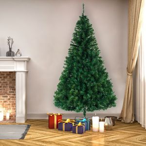 8ft 1138 الفروع شجرة عيد الميلاد لمهرجان المنزل تزيين مع محاكاة شجرة الأطراف شجرة البلاستيك الديكور الدعائم Y201020