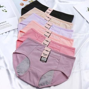 Teenage Girl Panties Menstrual Physiological Underpants Maiden Cotton Lace Pants Leaking Proof Sanitary Underwear With Pockets Keep Warm1