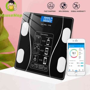 Banheiro Pesando Balanças BMI Composição Analisador Digital Corpo Digital Monitor de Saúde Humano Preciso Peso Fitness Scales H1229