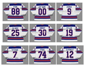 SJ 2010 2014 2016 Vintage Team USA Hockey Trikots 9 Trevor Zegras 13 Cole Caufield 8 Adam Fox 25 Charlie McAvoy 30 Spencer Knight Custom