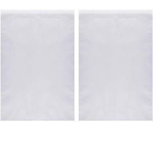 12x18 Dubbelsidiga 3 lager, DIY Yard White Plain Blank Garden Flags, Sublimation 30x45cm 100D Polyester