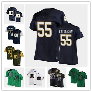 NCAA ND Alize Mack Jersey Jerry Tillery Justin Yoon Te'Von Coney Miles Boykin Drue Tranquill Jersey Stitched Notre Dame 68 Mike McGlinchey # 5 Manti Te'o # 7 스테일 톤 Tuitt