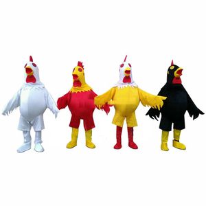 2019 Hot sale chicken Mascot Costume for Adult Fancy Dress Party Halloween Costume free shipping