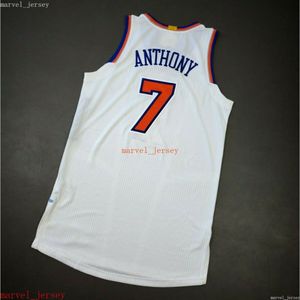 Individuell genähtes Carmelo Anthony 2016-Trikot XS-6XL Herren Throwbacks Basketball-Trikots Günstige Herren Damen Jugend