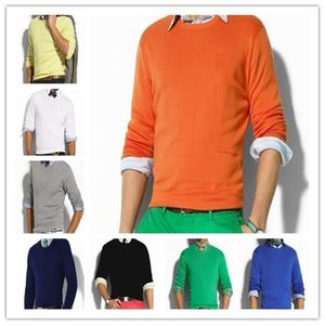 Gratis frakt Ny Högkvalitativ Polo Mäns Twist Sweater Knit Cotton Sport Sweater Jumper Hip Hop Pullover Sweatshirt Broderi Motion