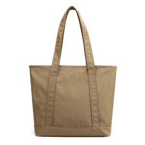 Mode Kvinnor Axelväska Vattentät Business Office Arbete Väska Purses Ladies Tote Topphandtag Satchel med dold säkerhetsficka Q0705