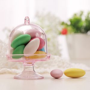 Förvaringslådor Bins Mini Plastic Candy Wedding Favor Baby Shower Party Decor Presentförpackning