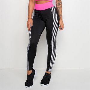 Nuovo stile allenamento a vita alta abbigliamento sportivo da donna Leggings skinny Autunno abbigliamento sportivo da donna Push Up Fitness Legging 201203