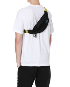 Brand designer MINI Men Yellow black canvas belt high Shoulder Bag chest bags multi purpose satchel off Shoulder Bag Messenger