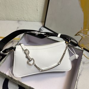 All Leather Hollow Diamond Dekorativ Straddle Bag, Fashion Armpit Bag, Stor Kapacitet Lady Handväska, Handväska