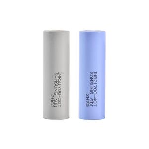 Wholesale li ion rechargeable batteries resale online - INR21700 T mAh T mAh Lithium Battery Grey Blue A V Electronic Cigarettes Li ion Rechargeable Batteries For j