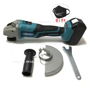 1380W 100-240V Brushless Cordless Impact Angle Grinder Testa Strumenti Kit Lucidatrice Angolare Finitura Smerigliatrice T200602