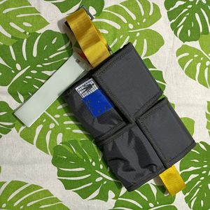 Homens Designer Marca Multifuncional Bag Peito Esportes Saco de Cintura Única Sacos de Ombro Móvel Saco Digital Belt Amarelo