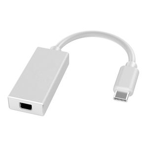 C Tipi Mini Ekran Bağlantı Noktası Adaptörü USBC Mini DP 4 K UHD USB 3.1 10 GBPS USB C Mini Displayport Alüminyum Dönüştürücü Kablosu HW-TC03